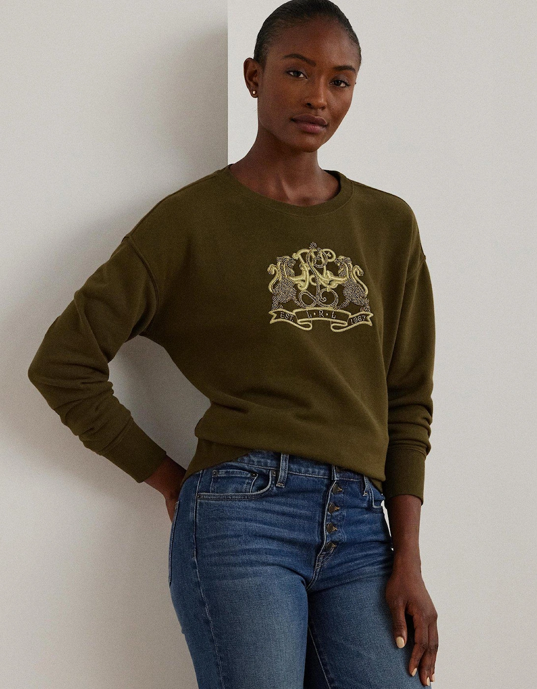 Kappy Long Sleeve Sweatshirt - Green, 6 of 5