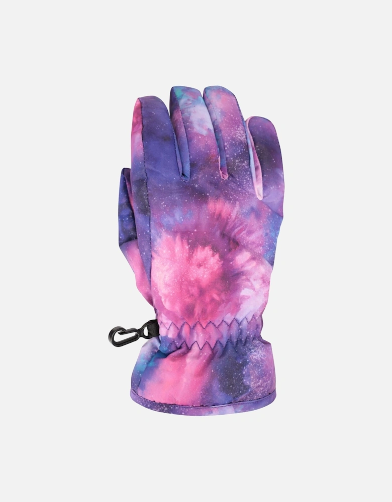 Childrens/Kids Printed Ski Gloves
