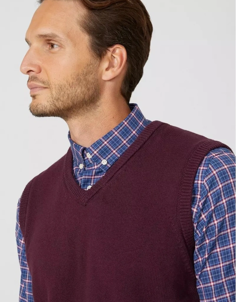 Mens Premium Cotton Knitted Sweater Vest