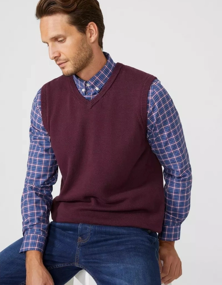 Mens Premium Cotton Knitted Sweater Vest