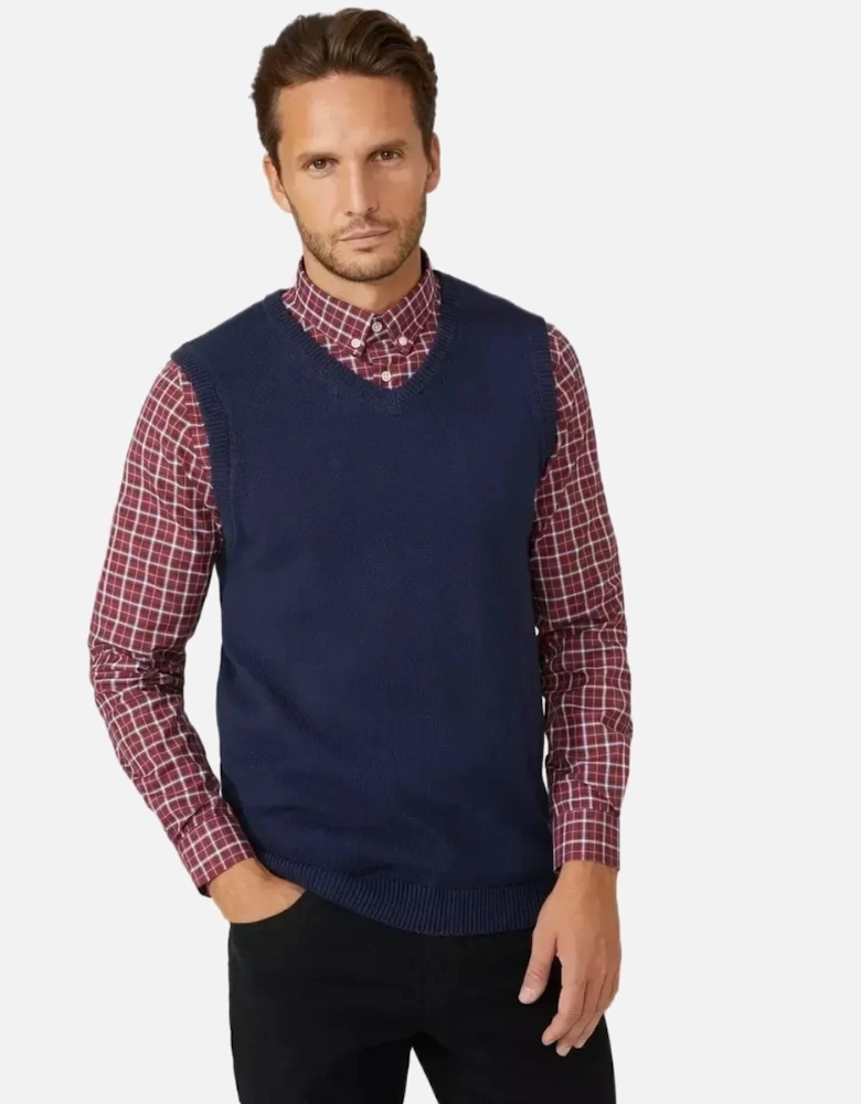 Mens Premium Cotton Knitted Sweater Vest
