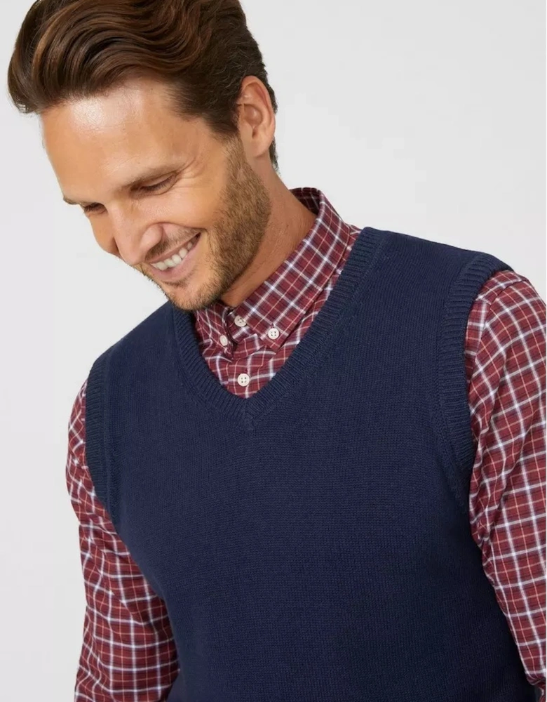 Mens Premium Cotton Knitted Sweater Vest