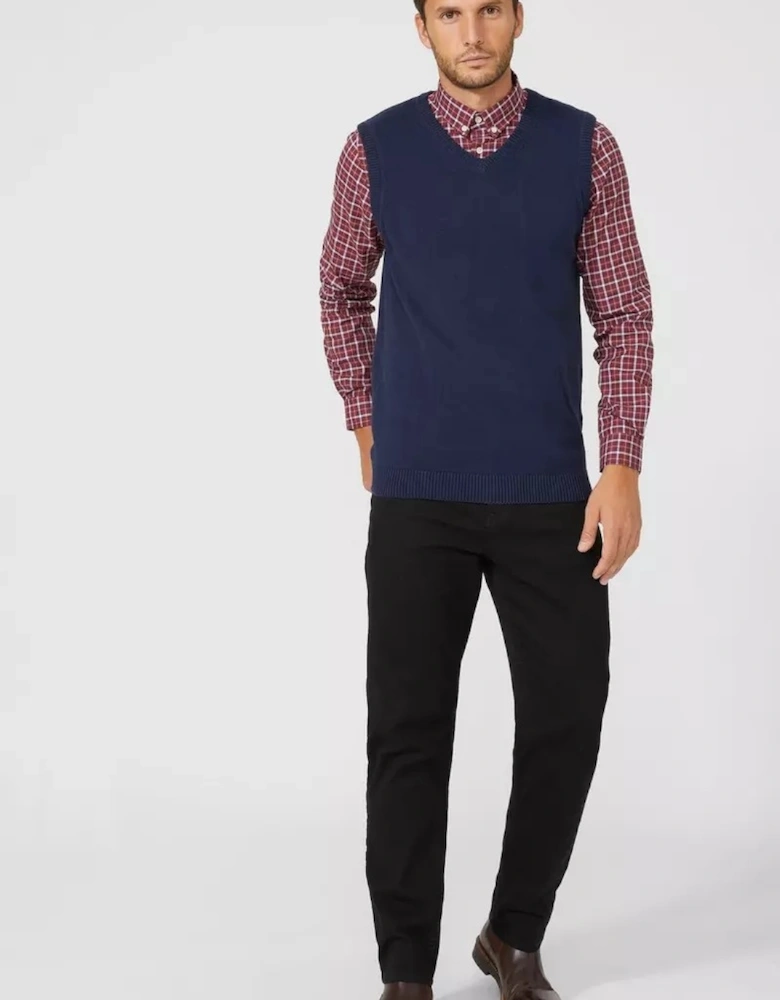 Mens Premium Cotton Knitted Sweater Vest