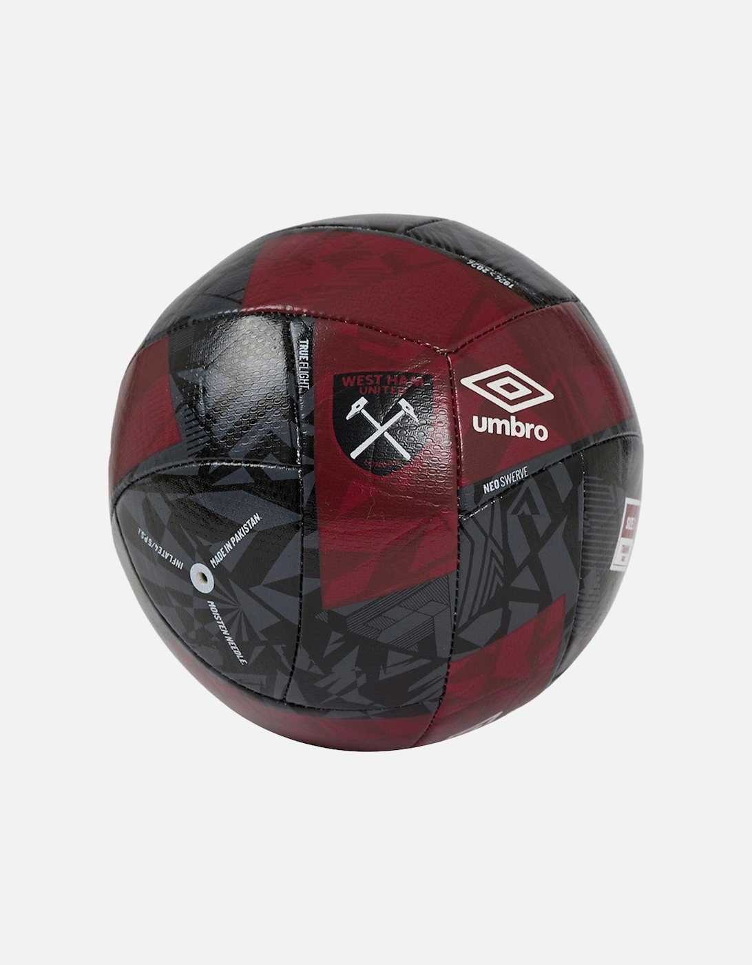 24/25 Neo Swerve West Ham United FC Mini Football, 3 of 2