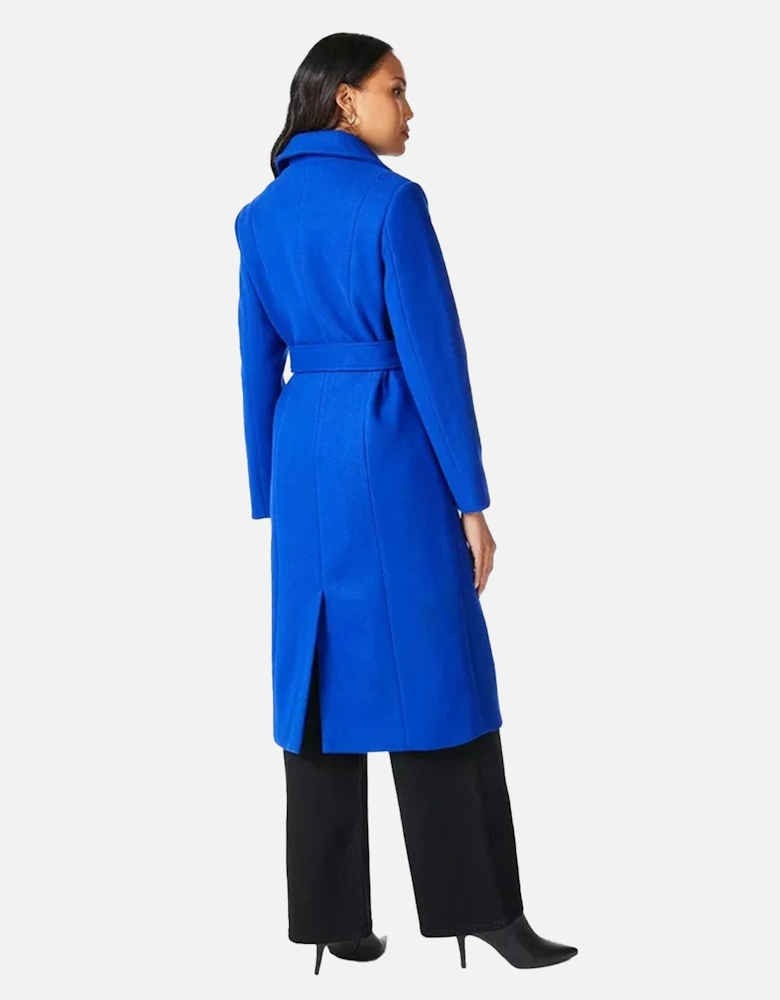 Womens/Ladies Asymmetric Wrap Coat