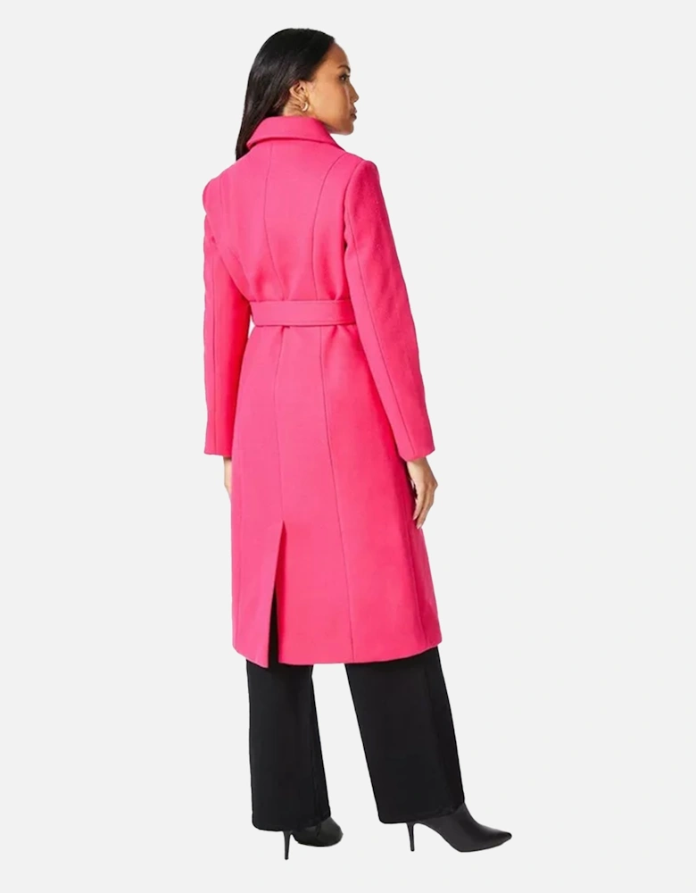 Womens/Ladies Asymmetric Wrap Coat