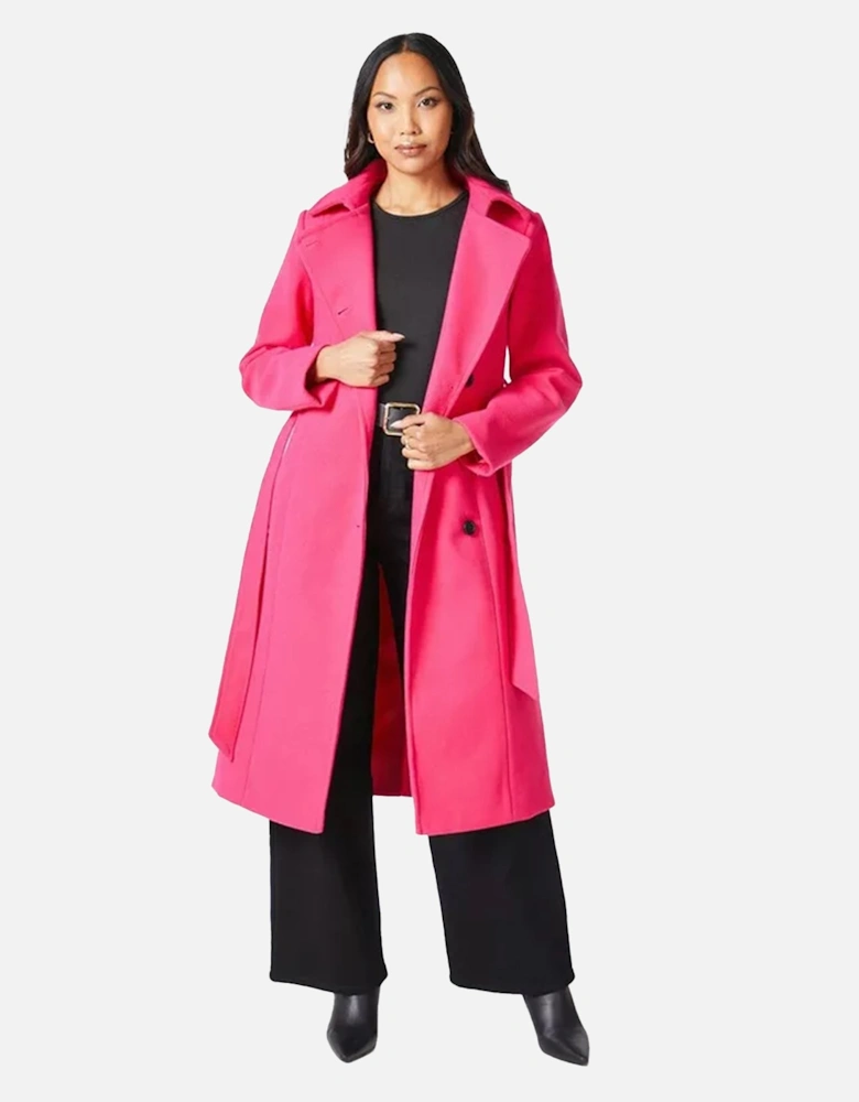 Womens/Ladies Asymmetric Wrap Coat