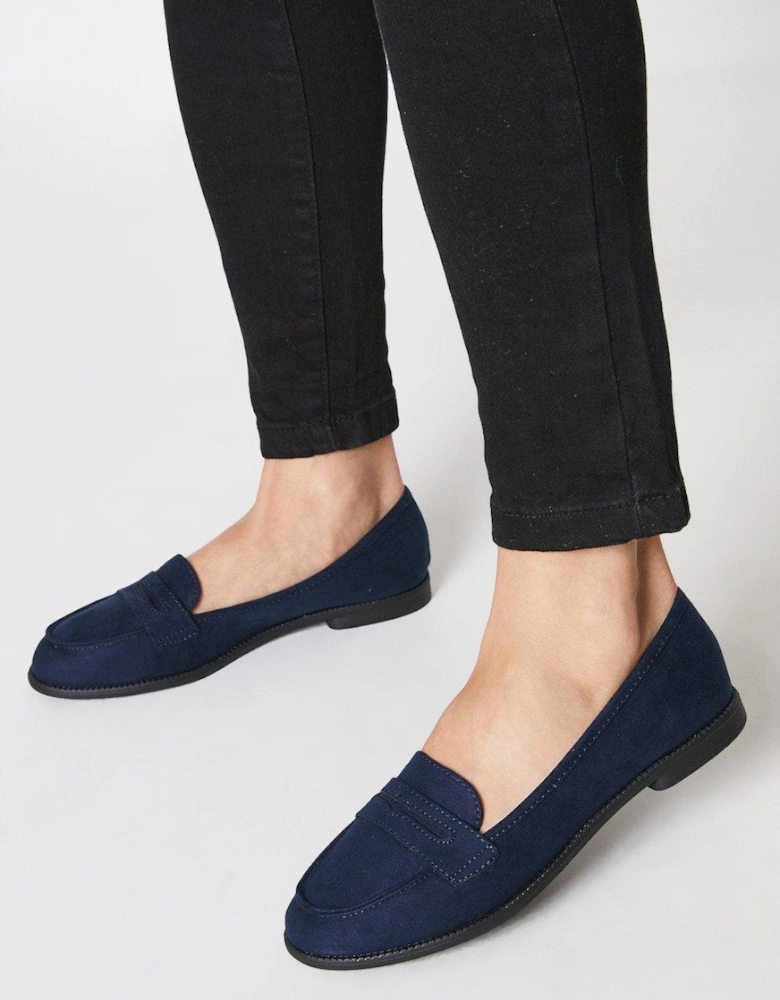 Womens/Ladies Lara Penny Strap Loafers