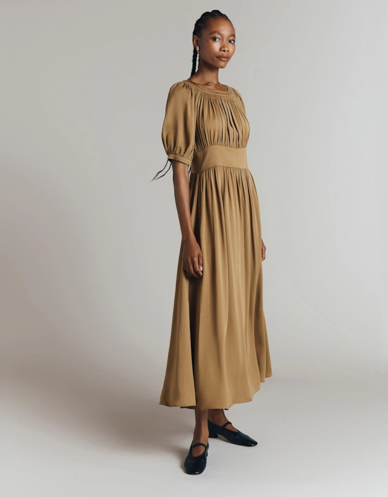 Anouk Dress - Ochre