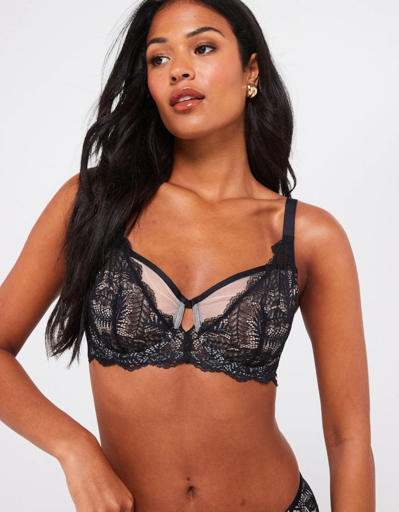 Lennon Non Padded Wired Bra - Black