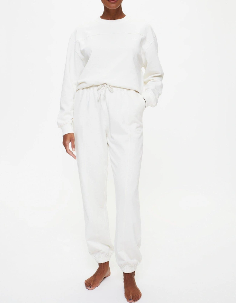 Jessica Sweat Jumper - White