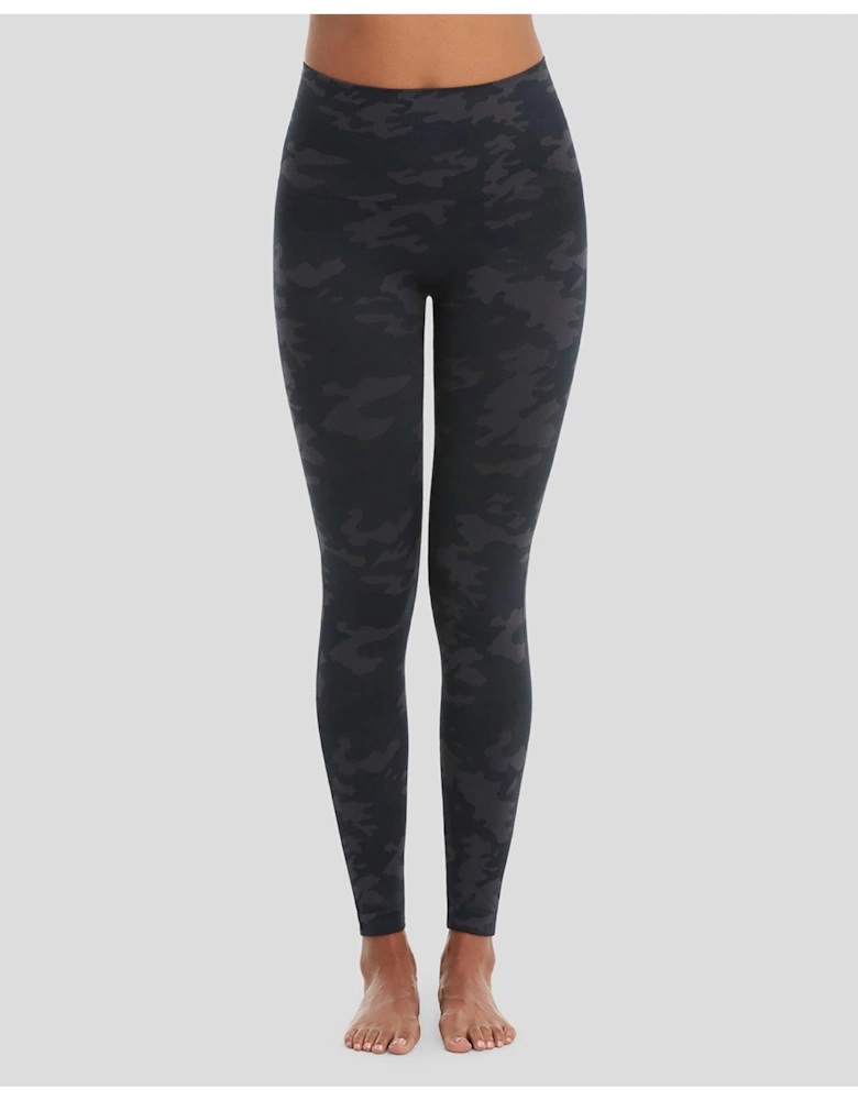 Seamless Ecocare Medium Control Leggings - Black Cao