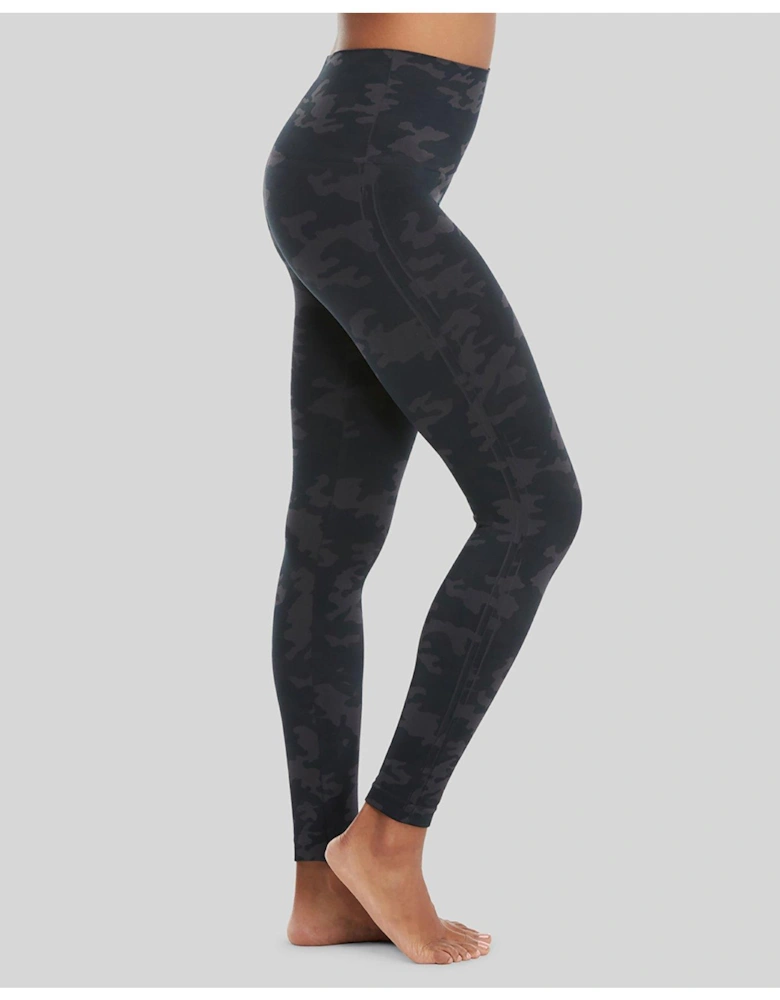 Seamless Ecocare Medium Control Leggings - Black Cao