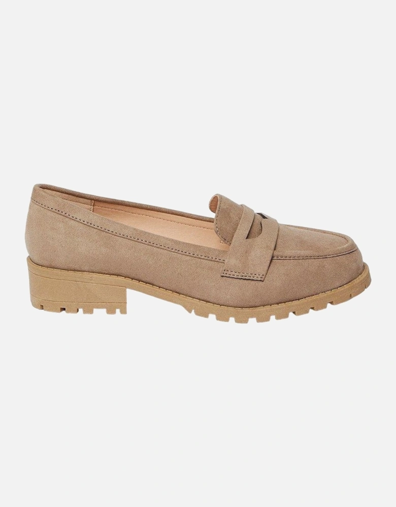 Womens/Ladies Leoni Wide Penny Loafers