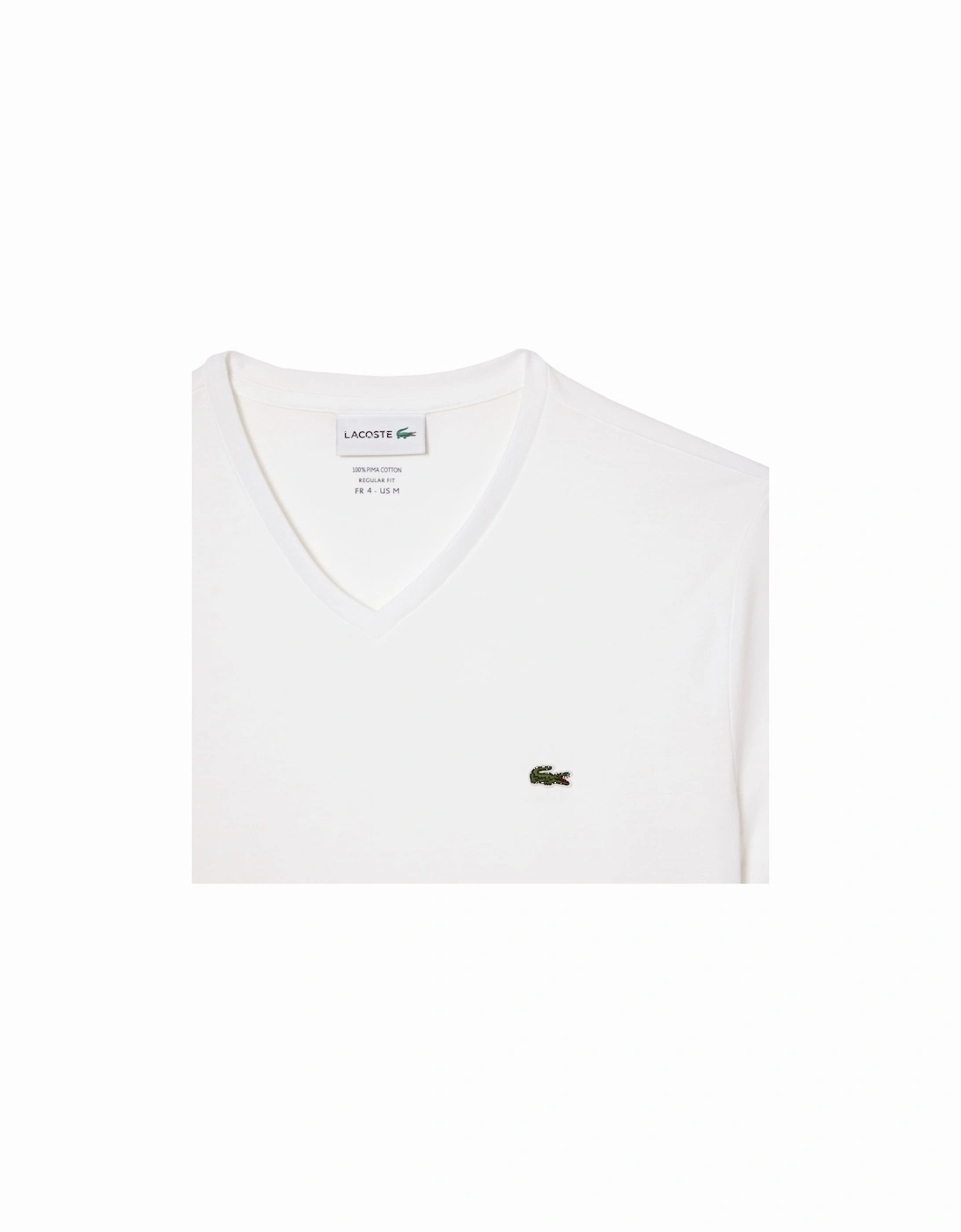 TH6710 Mens V Neck T Shirt PIMA Casual Short Sleeve Summer Cotton Tee