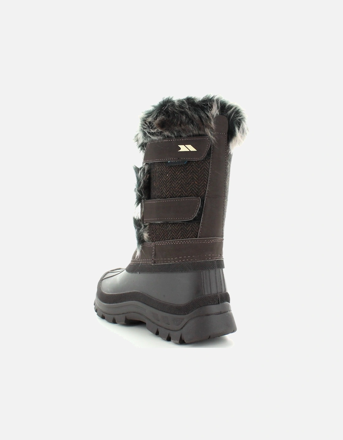 Womens Ladies Brace Waterproof Fleece Lined Winter Snow Boots