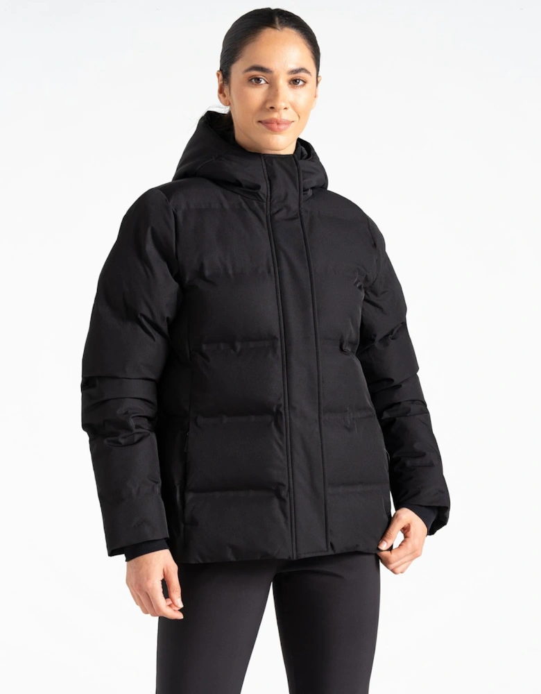 Womens Entrusted Hooded Padded Ski Jacket