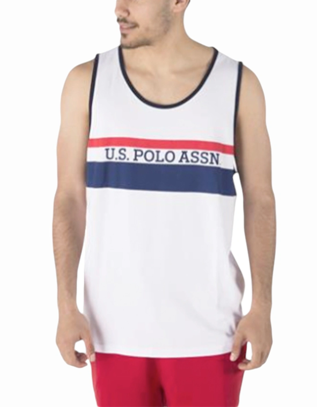 U.S POLO Mens Tank Top Gym Clothing Bodybuilding Training Workout Printed Vests, 11 of 10
