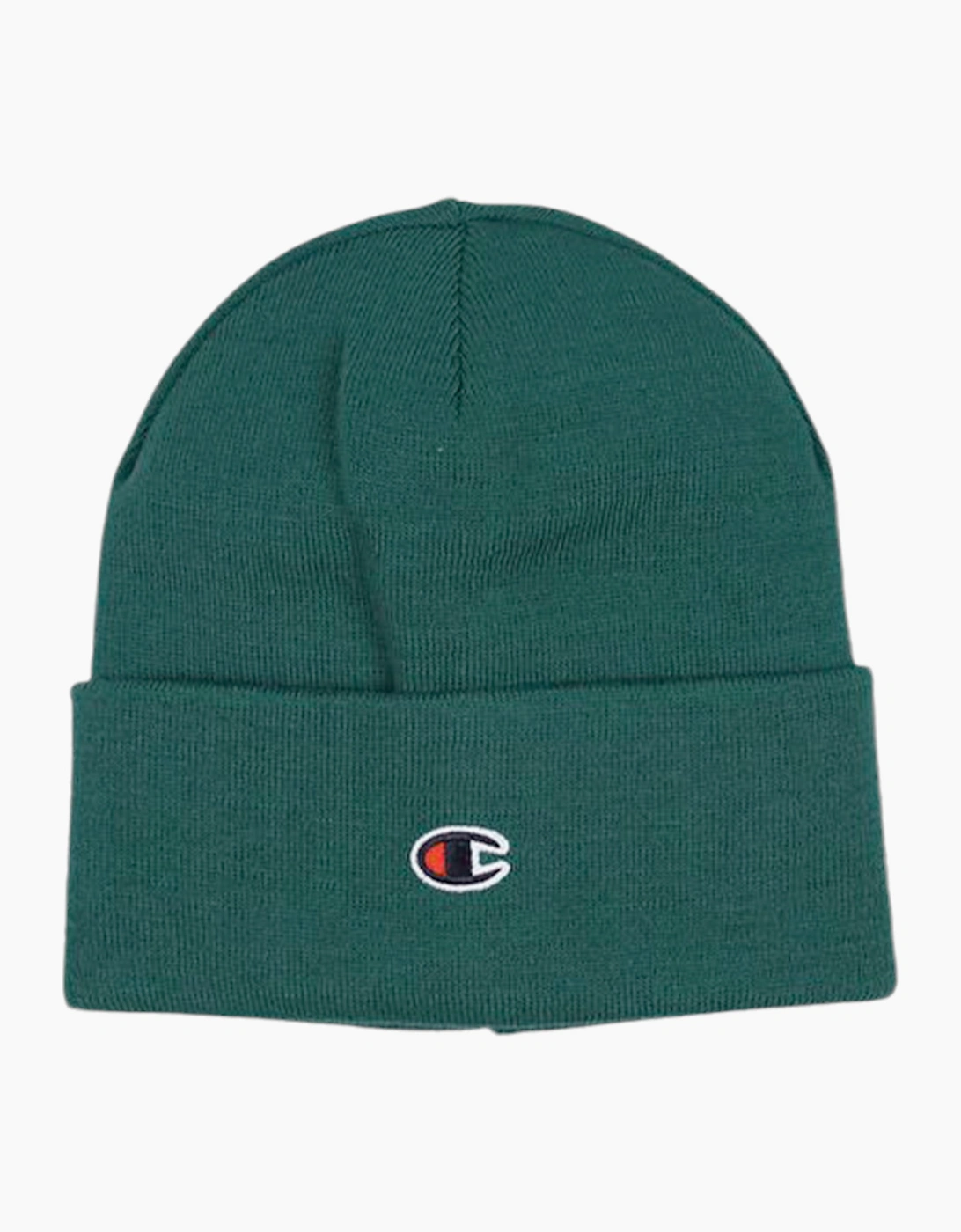 Champion Men's Green Beanie Hat Winter Warm Thick Knitted Ribbed Outdoor Unisex Caps 44Cm