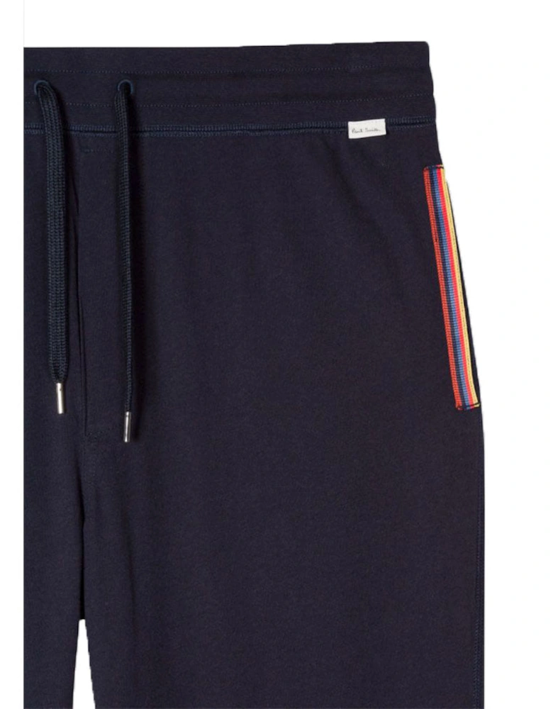 Lightweight Cotton Jersey Lounge Pants, Navy