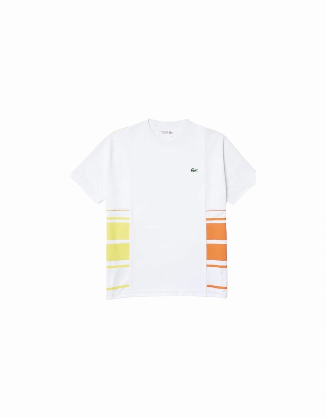 TH0857 Mens Pique T Shirt Short Sleeve White Tennis Jersey Sports Tee, 9 of 8