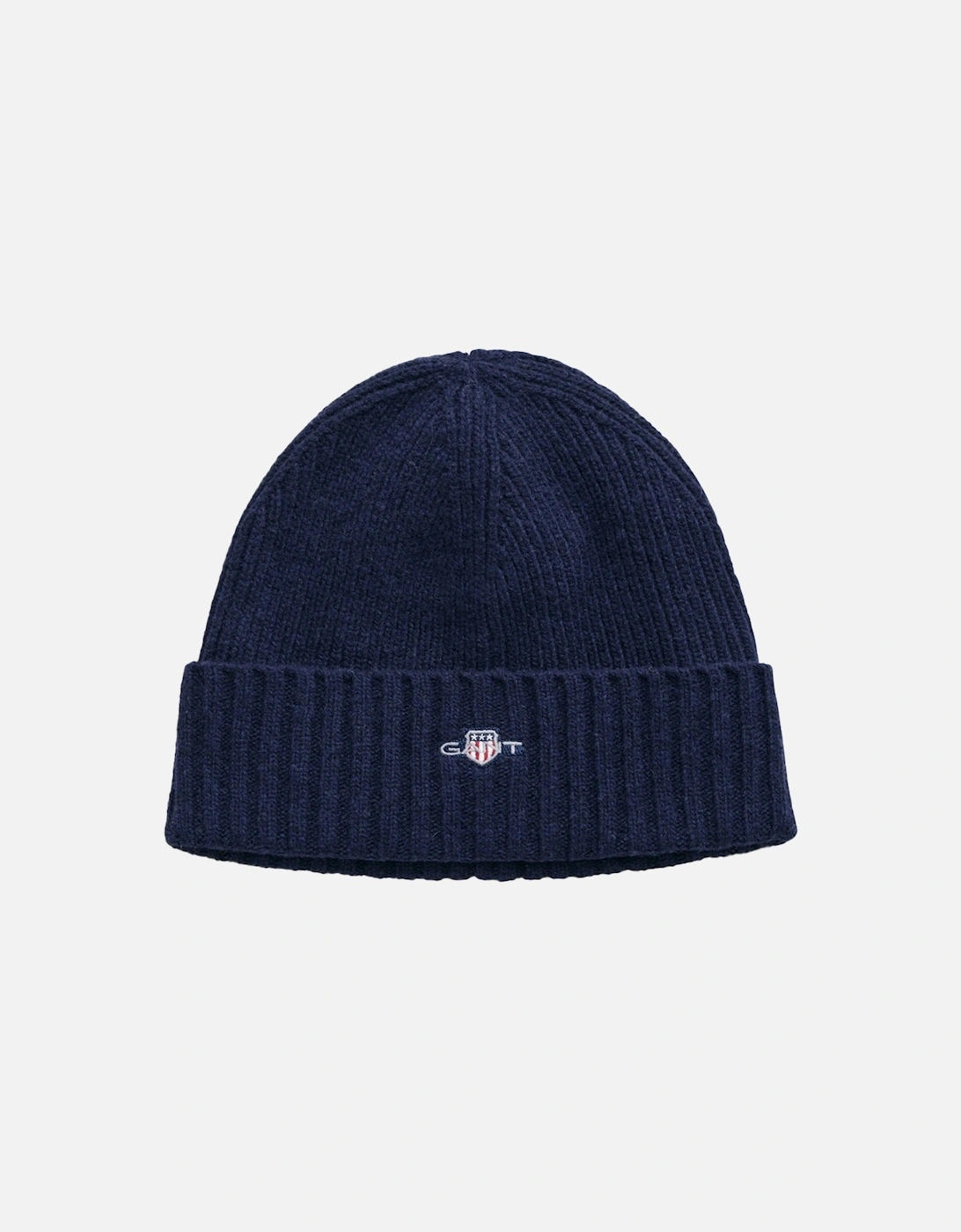 Shield Wool Beanie, Navy, 4 of 3