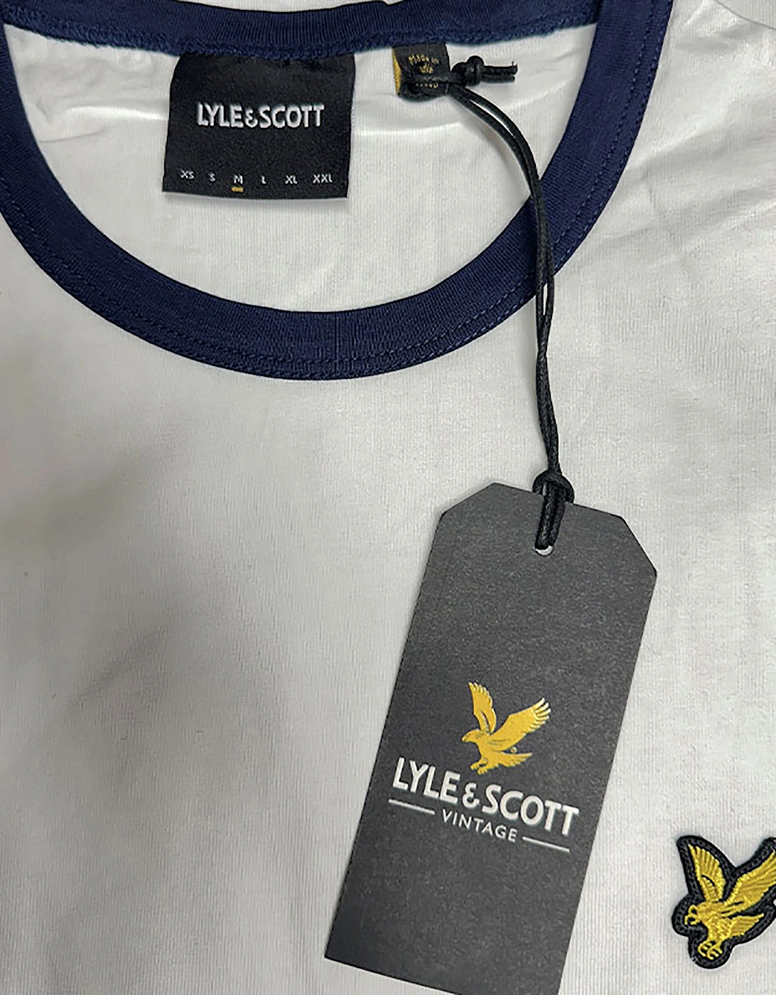 Lyle & Scott Mens Short Sleeve T Shirts Regular Fit Crew Neck Summer Logo Tee