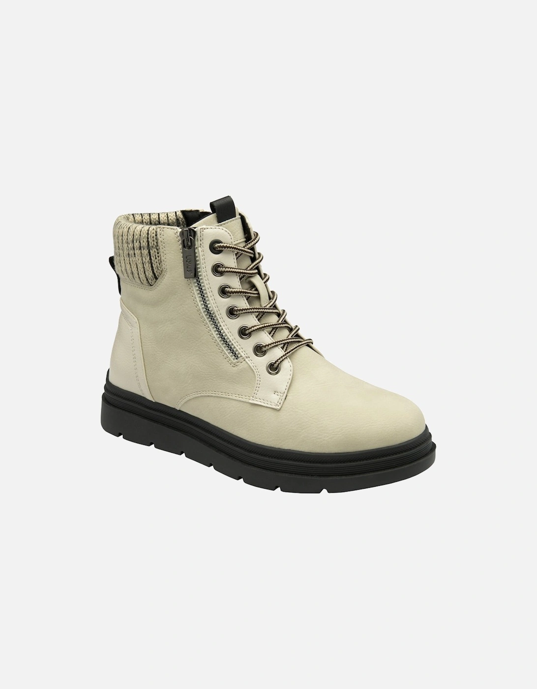 Lotus Women's Saundra Womens Ankle Boots - White - Size: 3