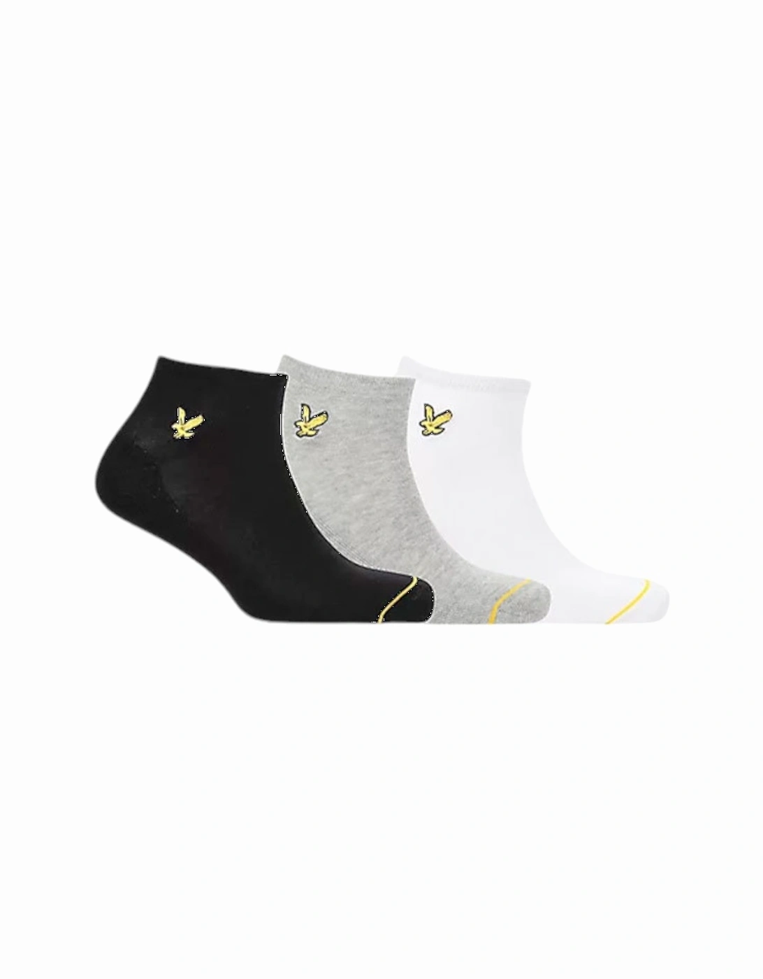 Mens Ankle Socks Stretch Trainer 3X Pack Cotton Sports Socks 7-11