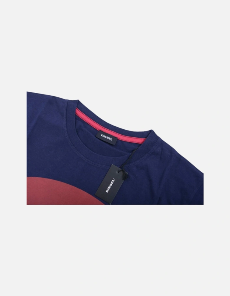 T DIEGO RB Mens T Shirt Short Sleeve Crew Neck Casual Summer Cotton Tees