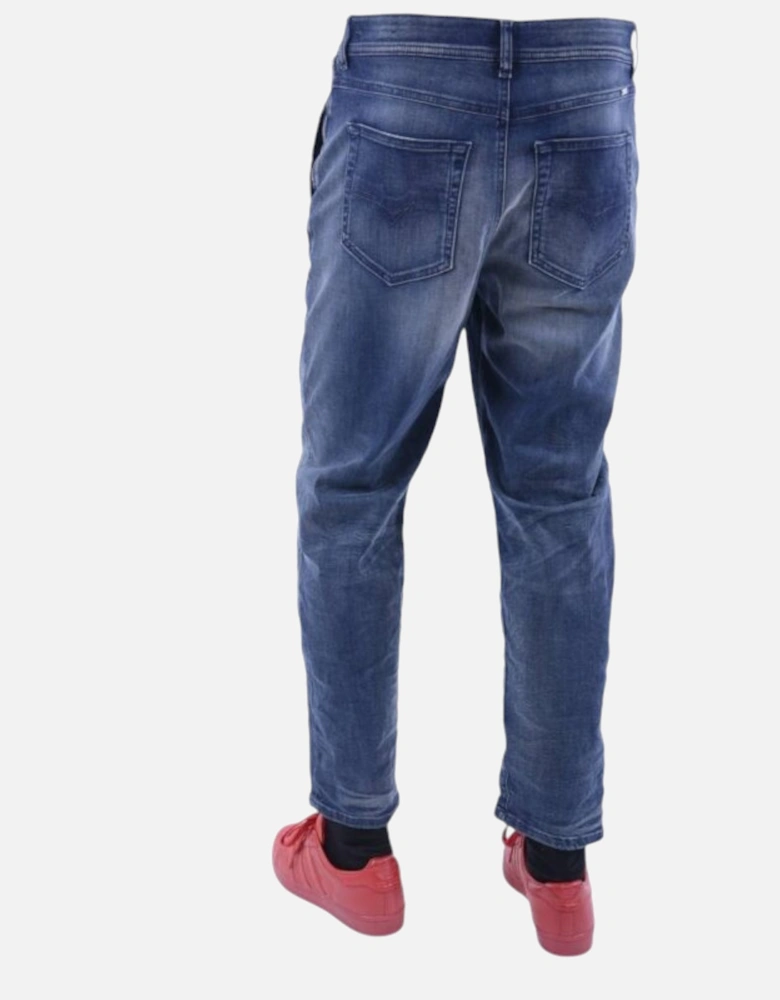 CARROT CHINO 0856Q Mens Chino Trousers Slim Fit Carrot Casual Denim Pants