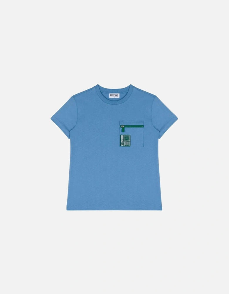 BLUE T SHIRT HUM04U