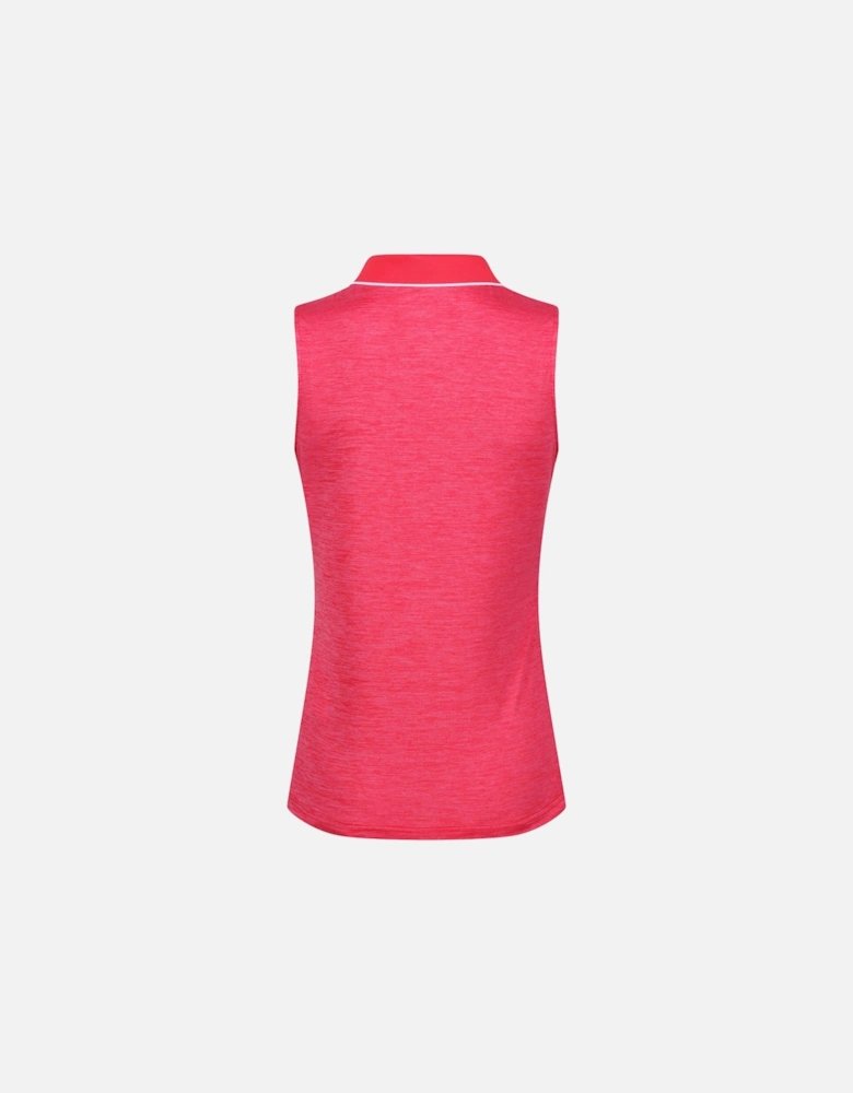 Womens Tima II Sleeveless Collared Tank Top