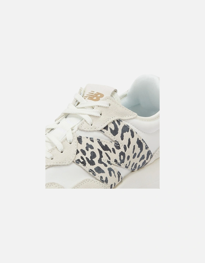 327 Animal Print Sea Salt Women's White Trainer