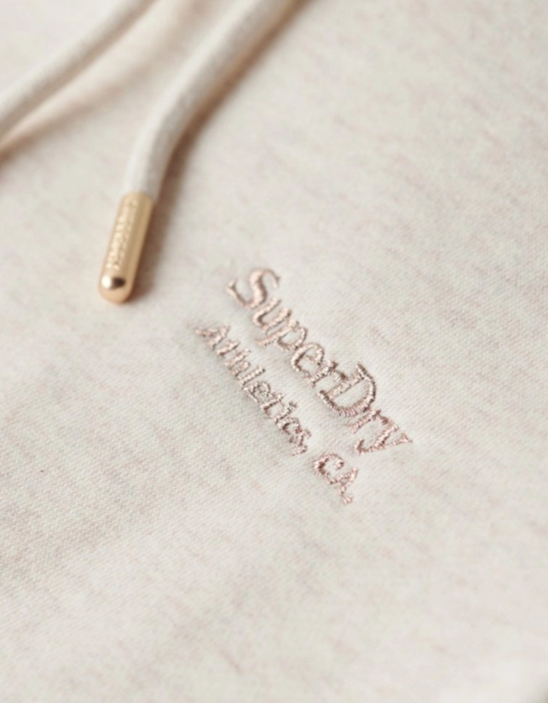 Women's Essential Logo Hoodie Light Oat Marl