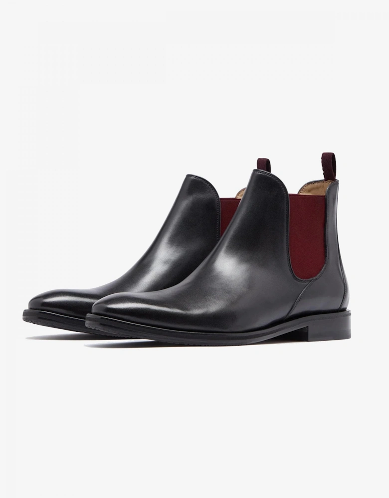 Andante Leather Mens Chelsea Boots