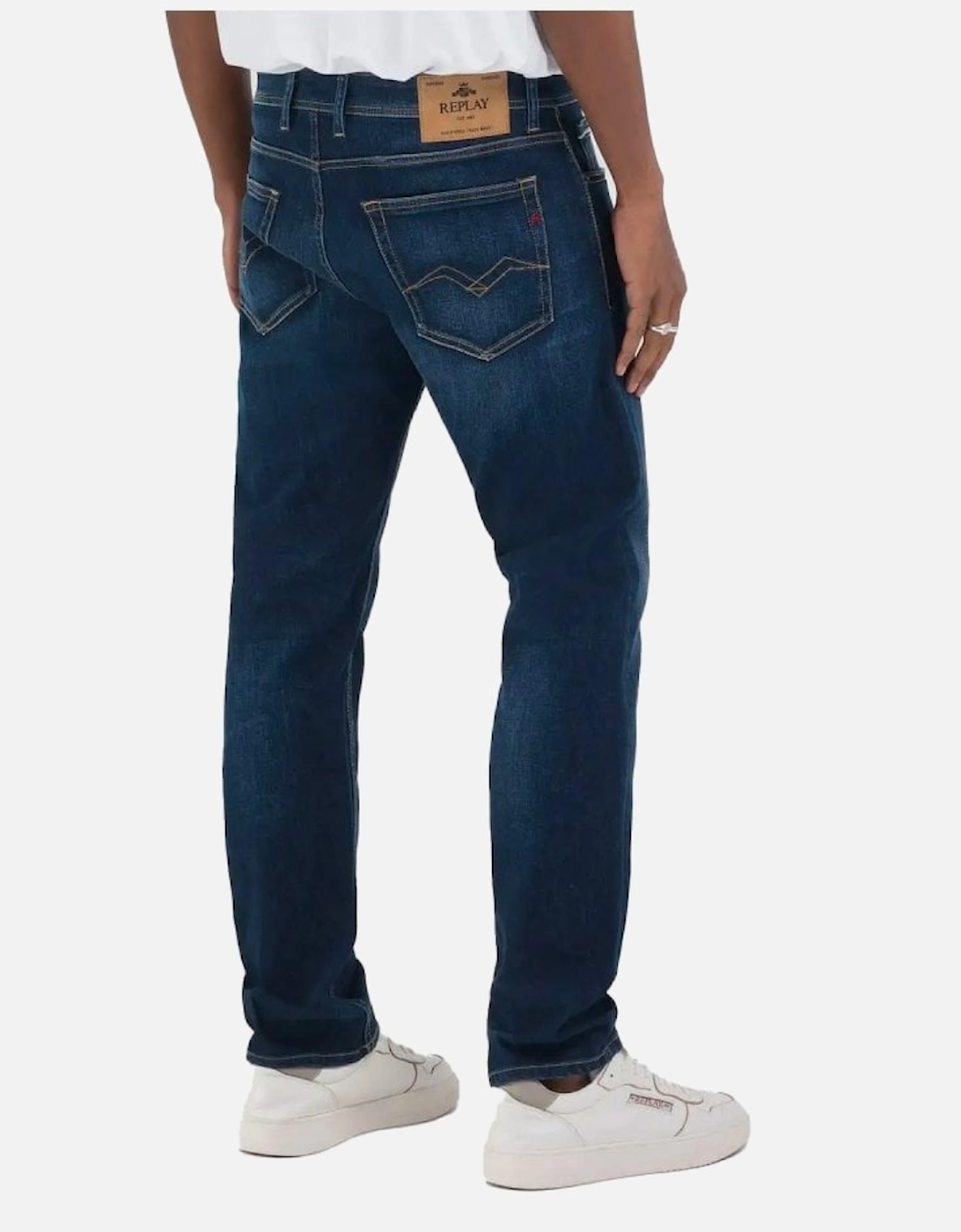 Grover Straight Fit Denim Dark Wash Jean 007