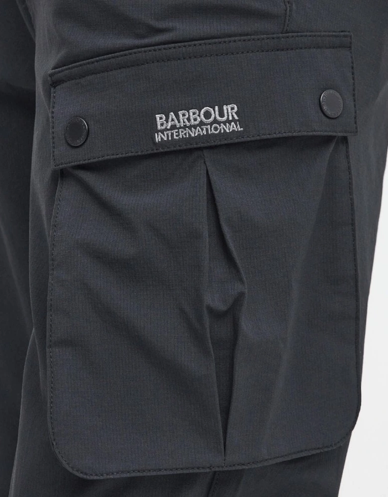 Men's Black Essential Tech Cargo Pants