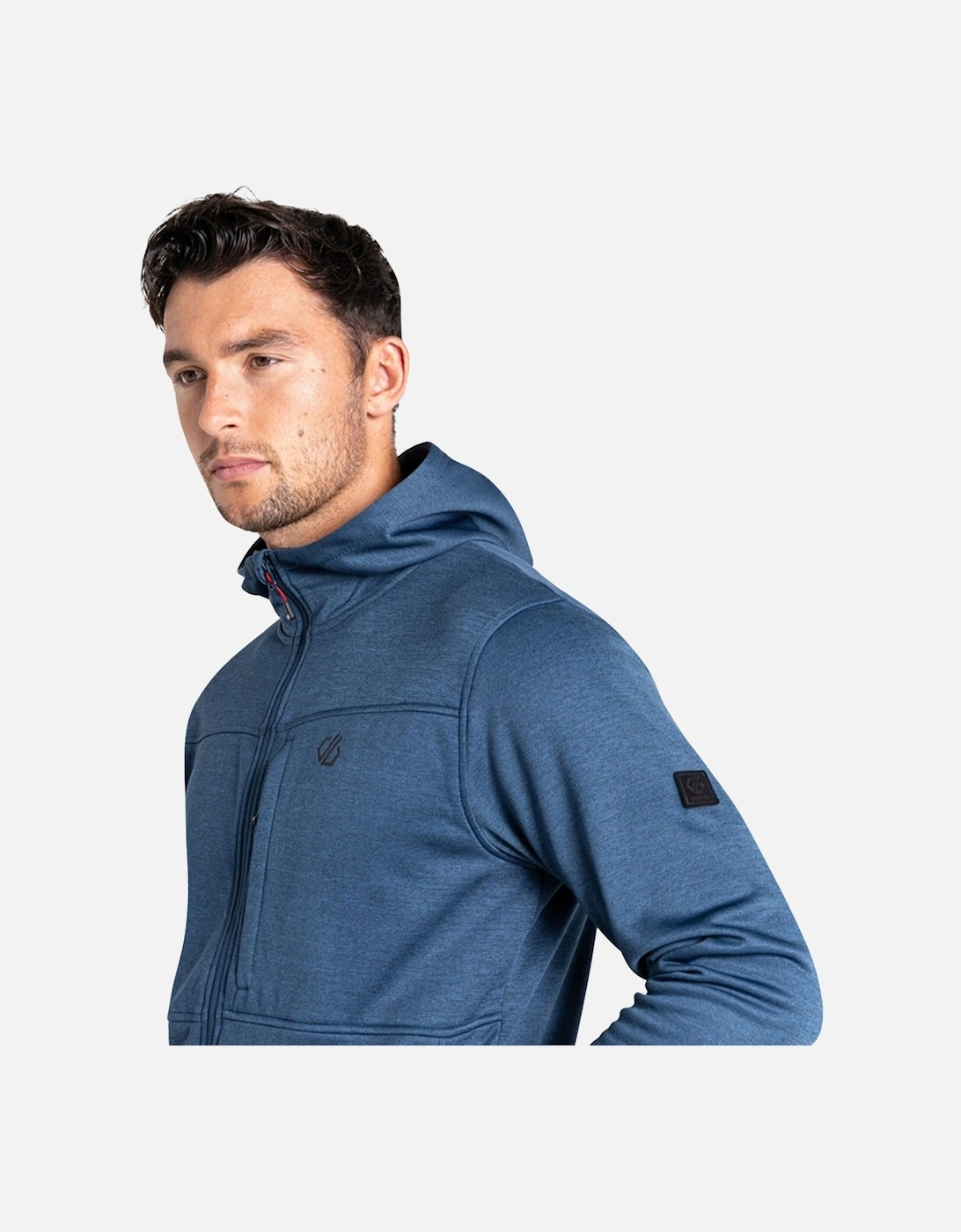 Mens Out Calling Marl Full Zip Fleece Jacket