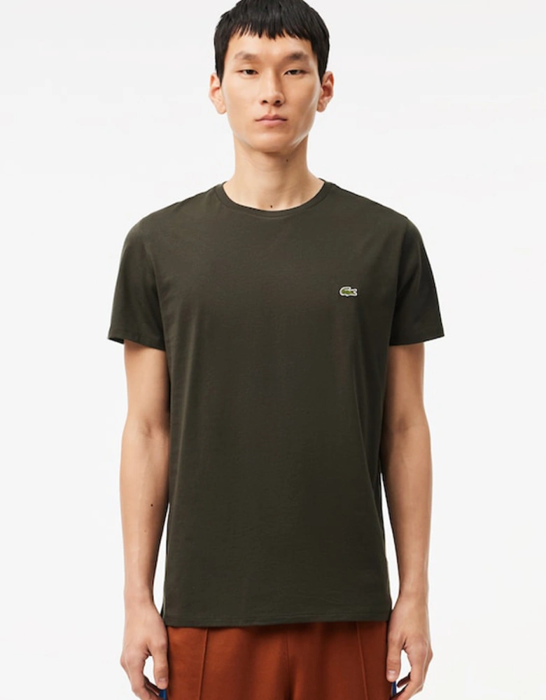 Men's Cotton Pima Jersey Crew Neck T-Shirt