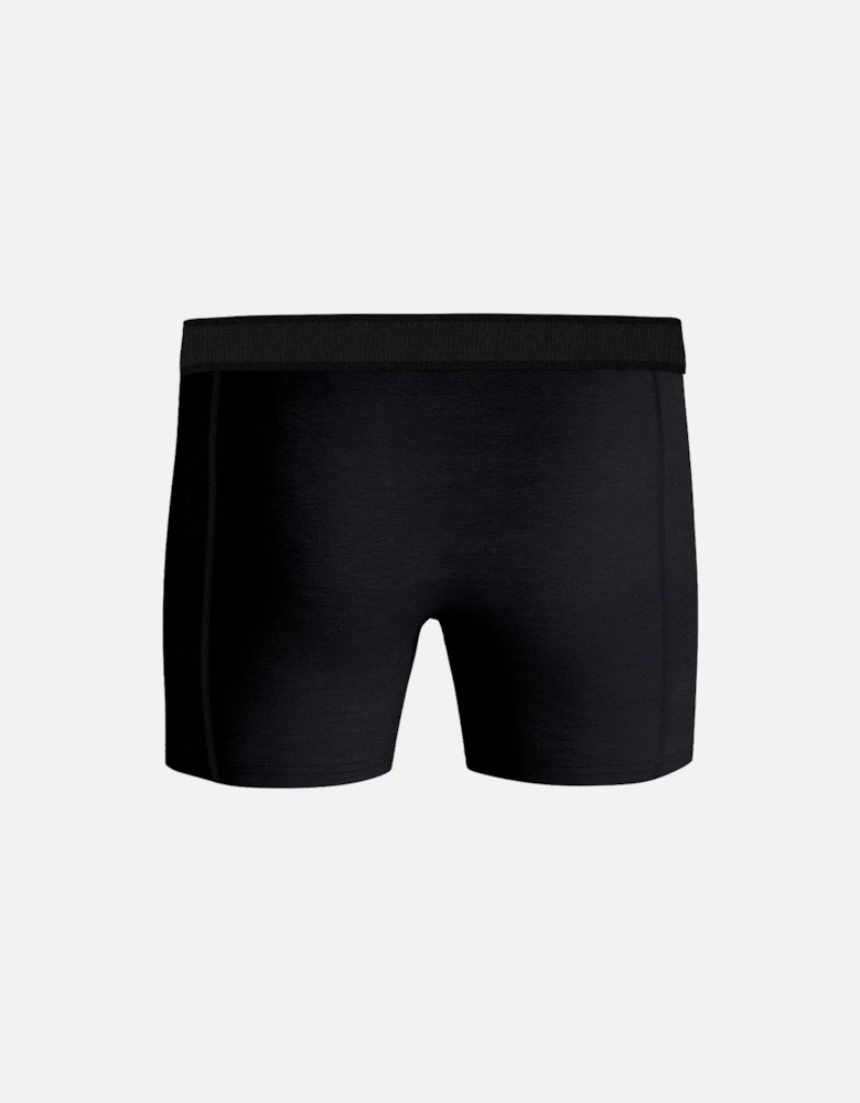 3-Pack Premium Cotton Boxer Briefs, Black