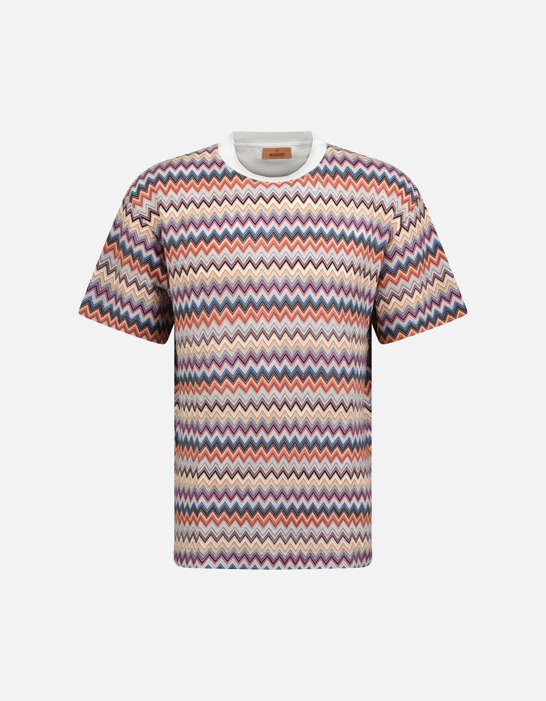 Knitted Zig Zag T-Shirt Multi Colour, 3 of 2