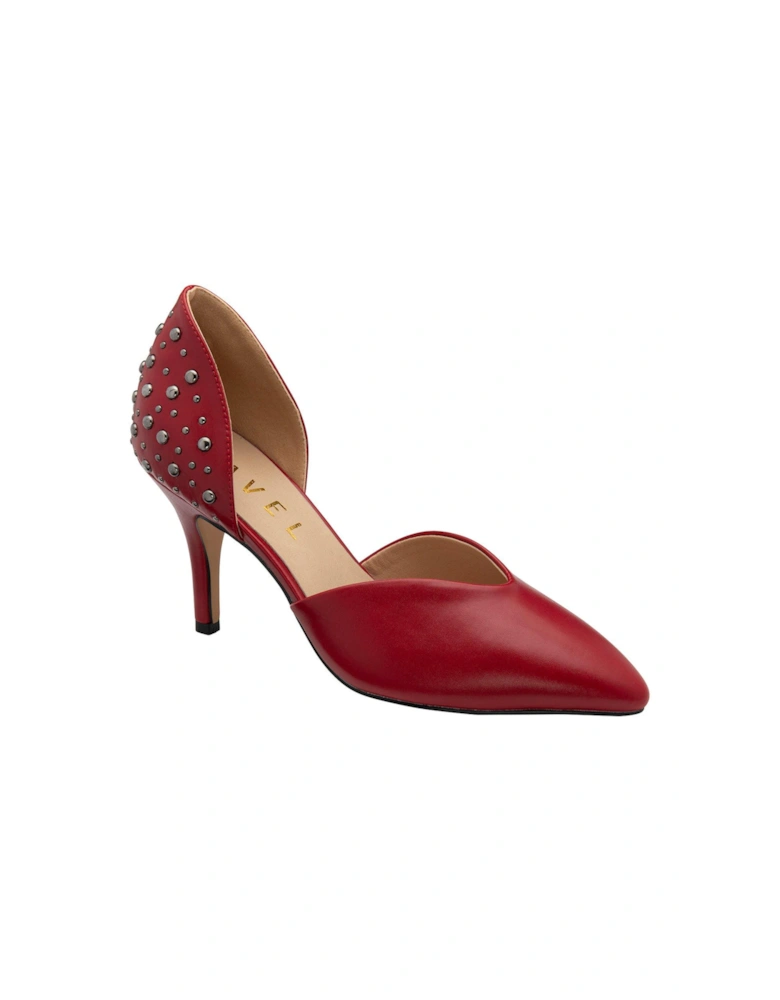 Mulben Two Part Heels - Red