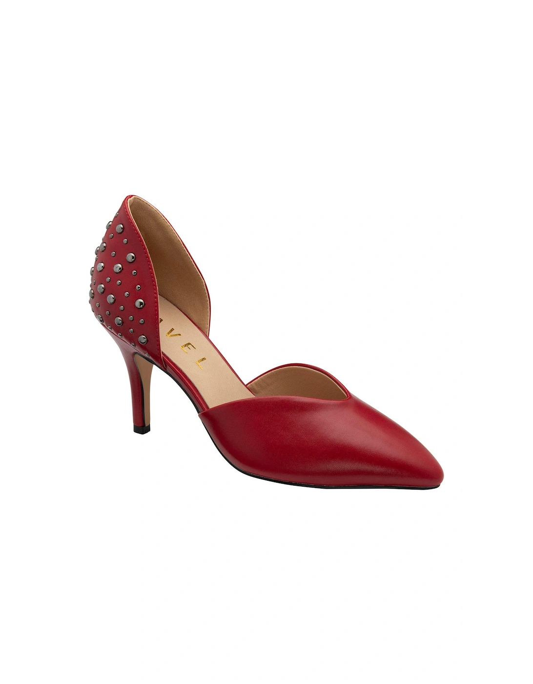 Mulben Two Part Heels - Red, 5 of 4