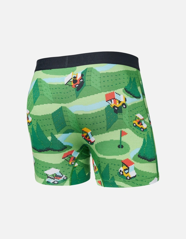 Vibe Excite Carts Boxer Brief, Green