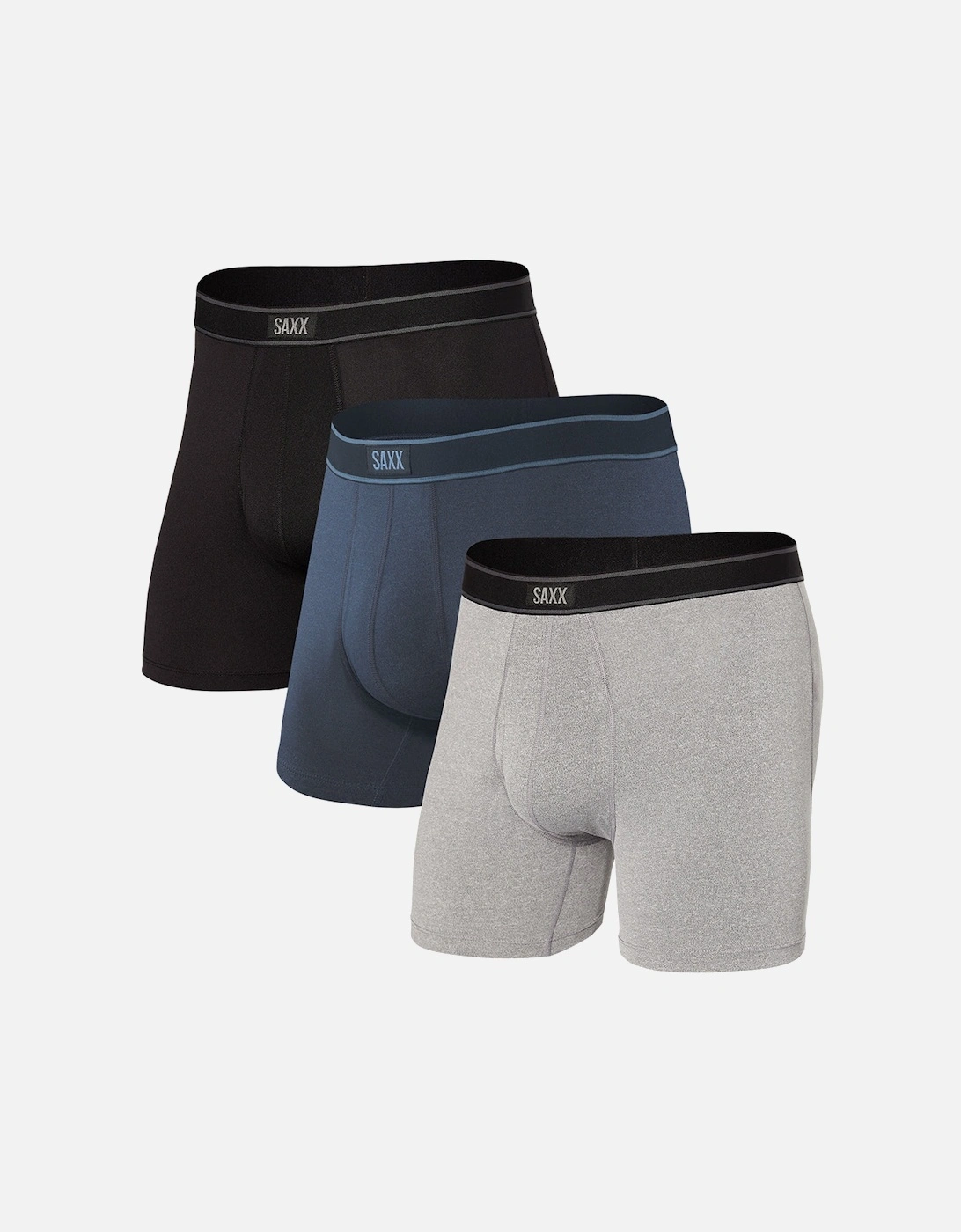 3-Pack Daytripper Boxer Briefs, Black/Grey/Navy, 9 of 8