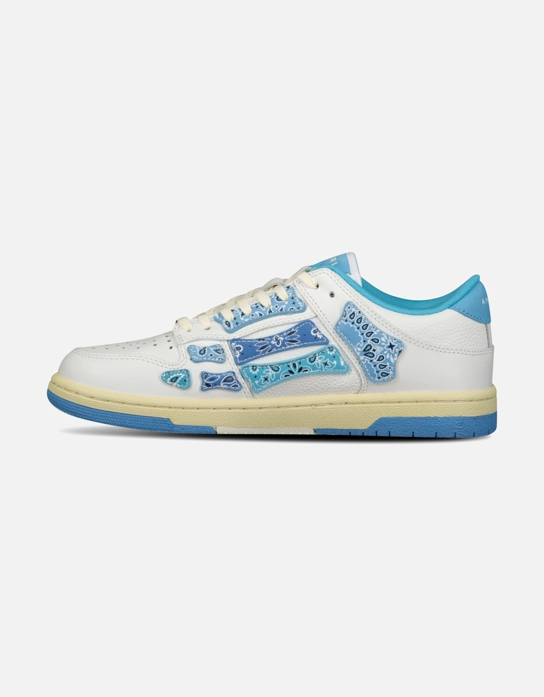 Skeleton Low Top Bandana Trainers Blue