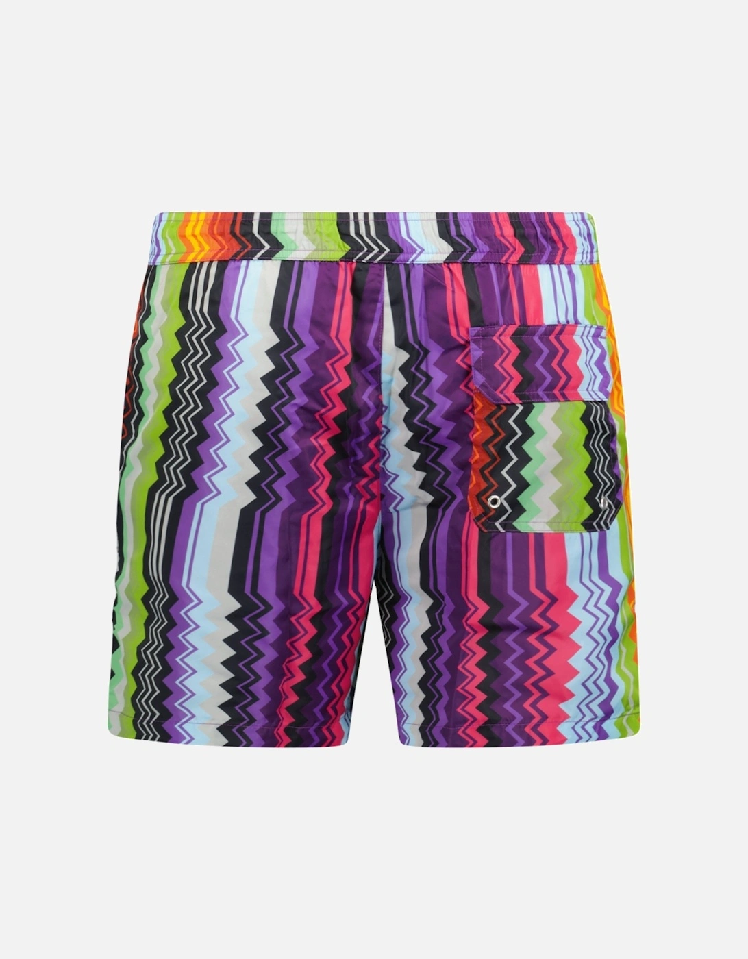 Zig Zag Swim Shorts Multi Colour