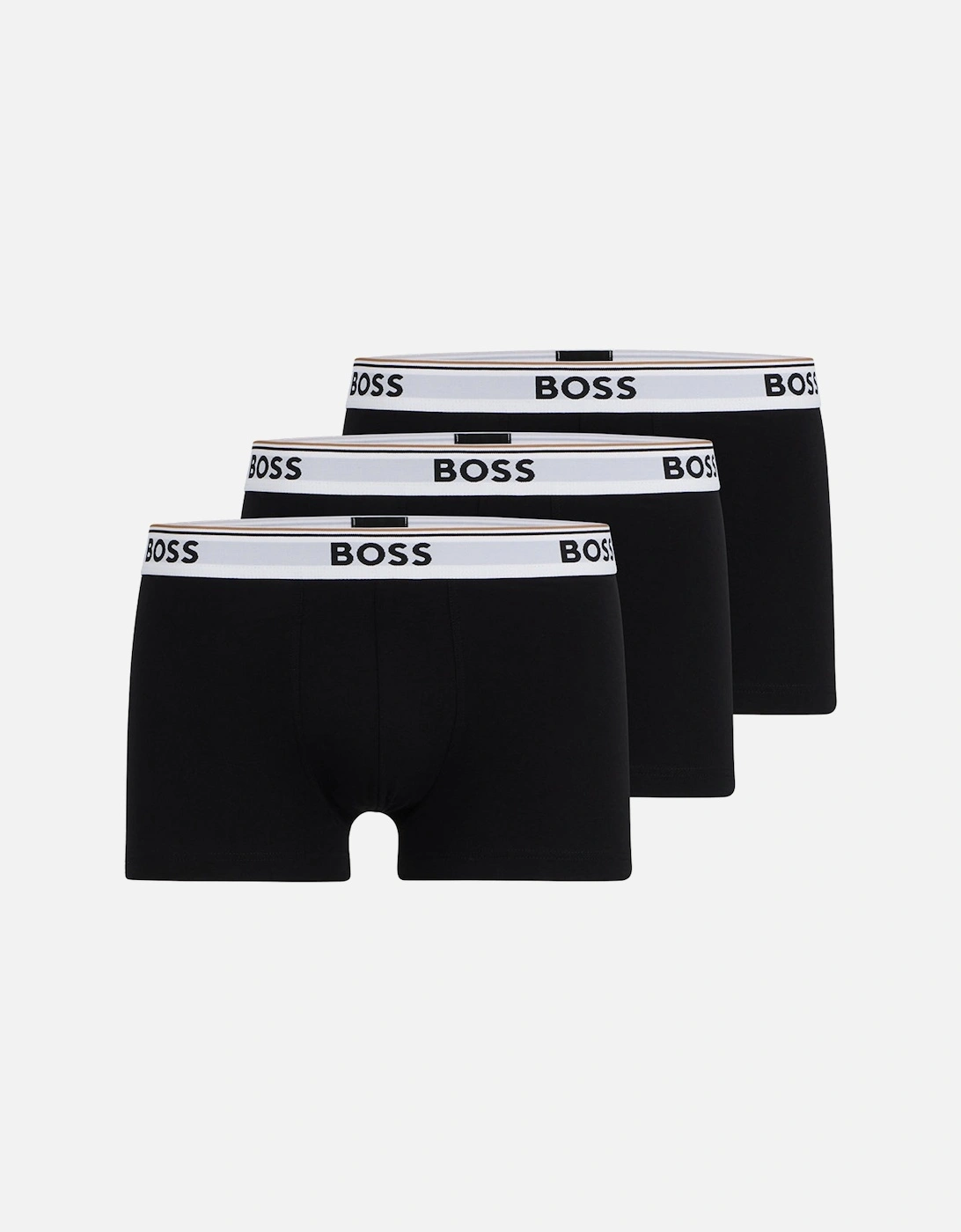 3-Pack Power Logo Boxer Trunks, Black, 5 of 4