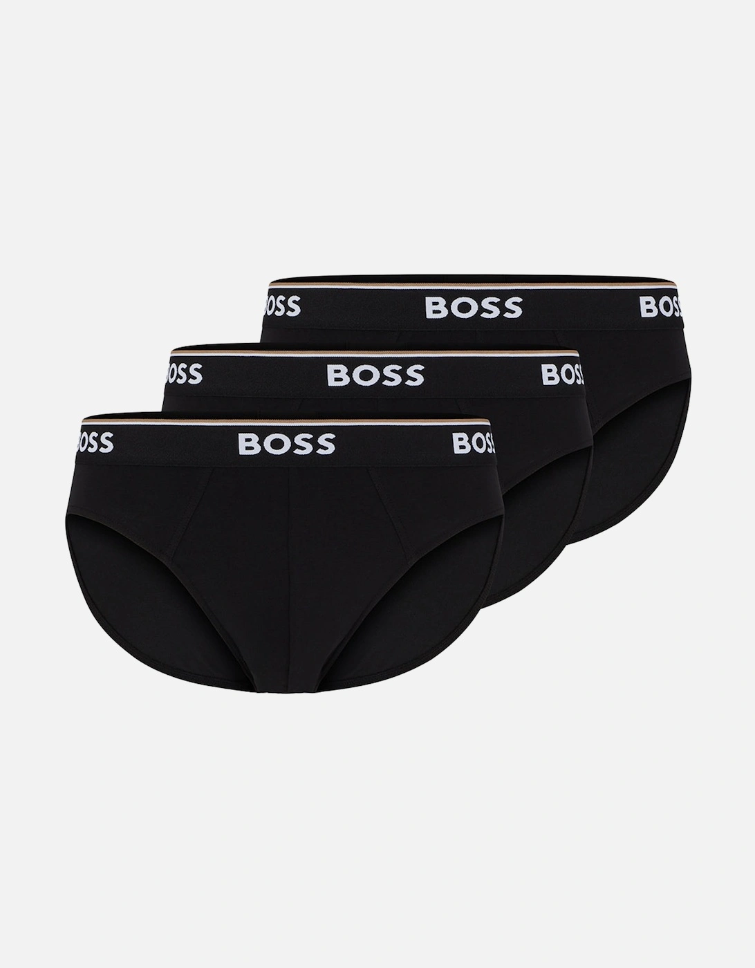 3-Pack Power Logo Briefs, Black, 5 of 4